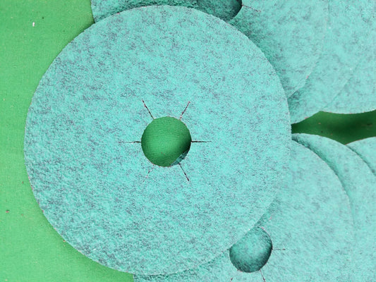 DeWalt DARB6G0525 4 1/2" 50 Grit Fiber Discs. 25 Pack