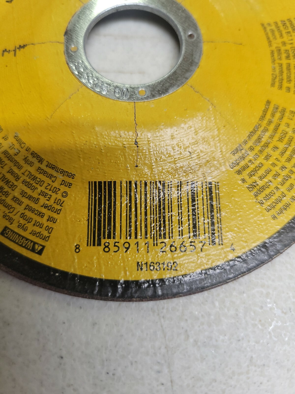 DeWALT DWA 4531 4 1/2" X .045" X 7/8". 25 Pack New No Box