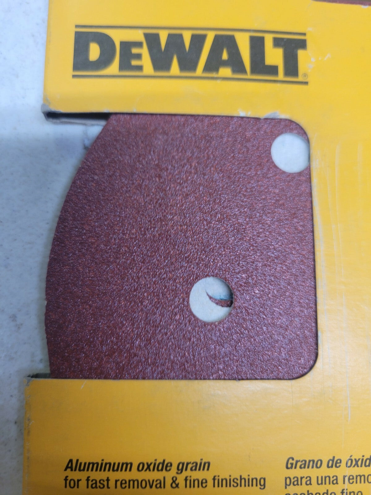 Dewalt DW4333 Random Orbital Sanding Disc, 6in, 120 Grit. 5 Pack X 3