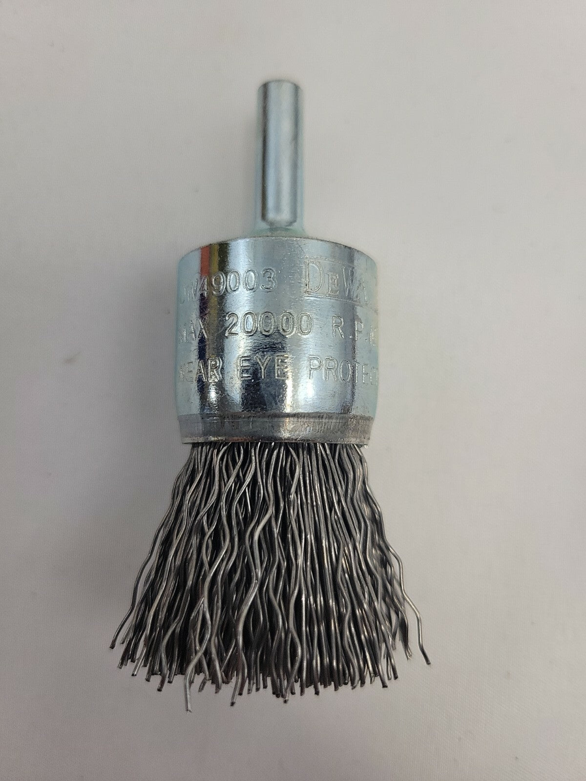 Dewalt DW49003 .020 Carbon Crimped End Brush, 1 x 1/4-In. - Quantity 12