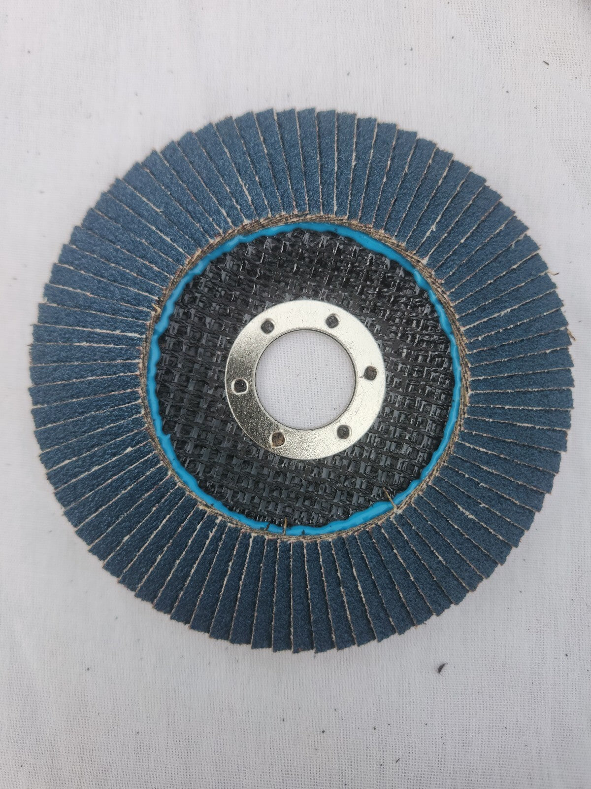 DEWALT DW 8308 4 1/2" x 7/8" Z60 Grit Flap Disc – 10 Pack
