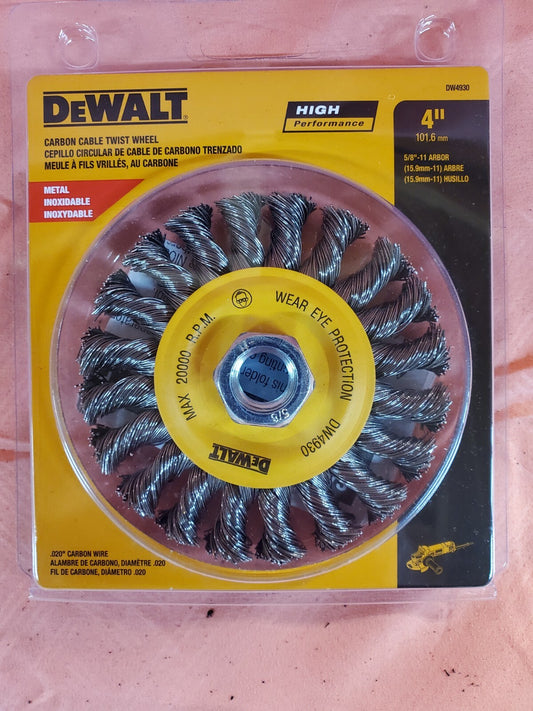 DeWALT DW 4930 Carbon Cable Twist Wheel
