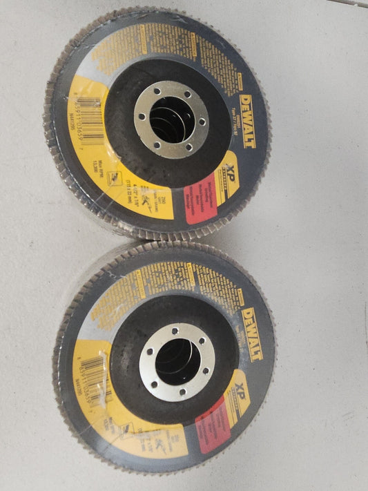 Dewalt DW 8251 4 1/2" X 7/8" Z 60 Flap Disc 10 PACK New No Box