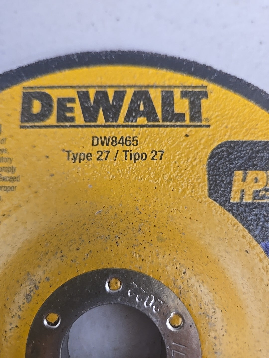 DeWalt DW 8465 6" x 1/4" x 7/8" Grinding Wheels, 10 pack New In Box