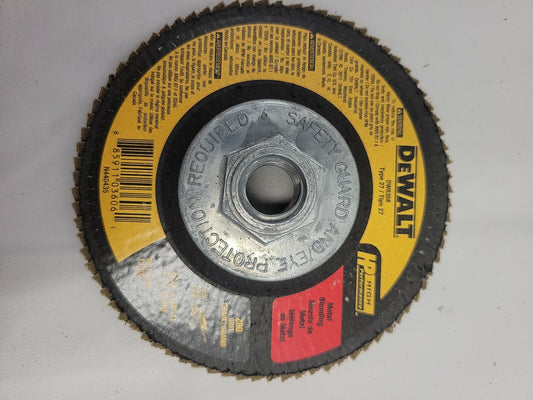 DEWALT DW8358 Z80 Flap Disc 4 1/2 x 7/8 – 10 Pack
